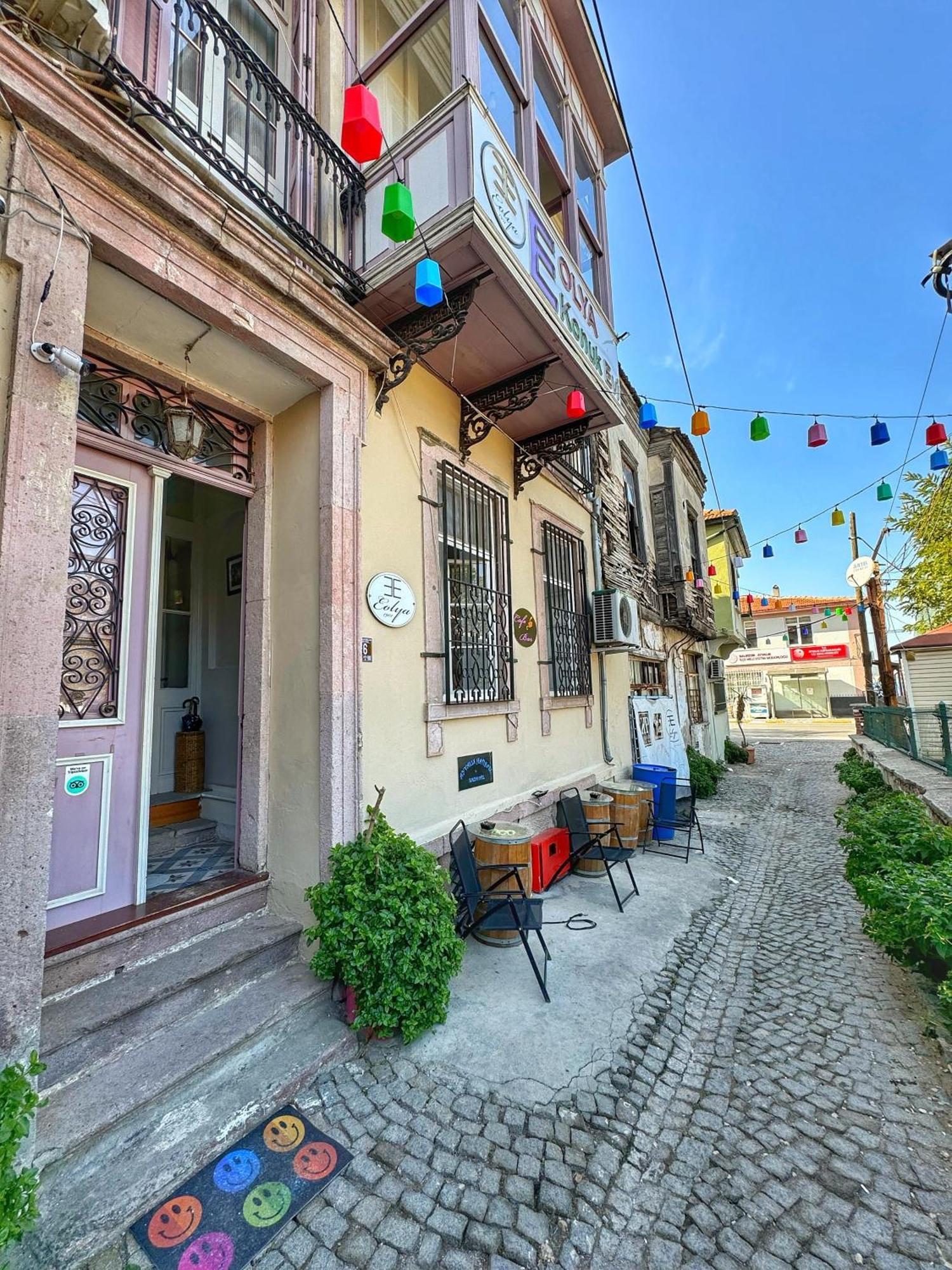 Hotel Eolya Konuk Evi Ayvalı Exterior foto